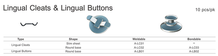 Buccal TubesLingual Cleats